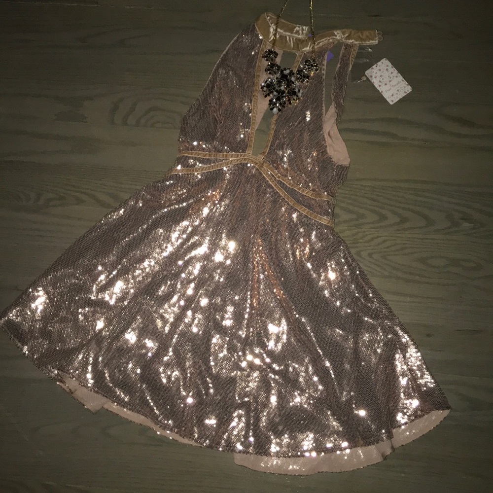 Glittery Free People Dress